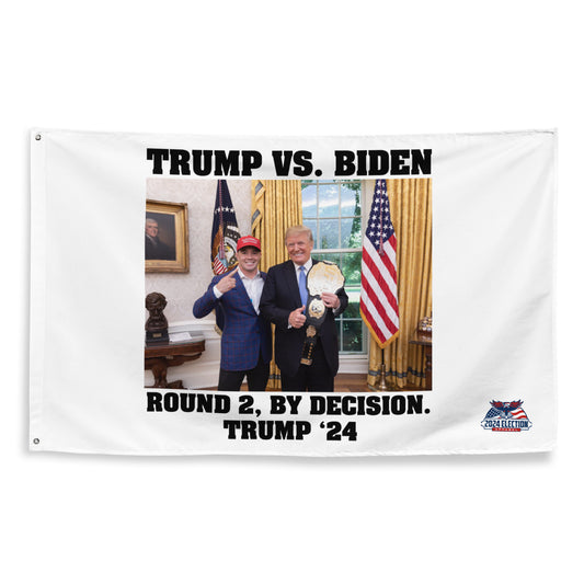 Trump Vs. Biden Flag