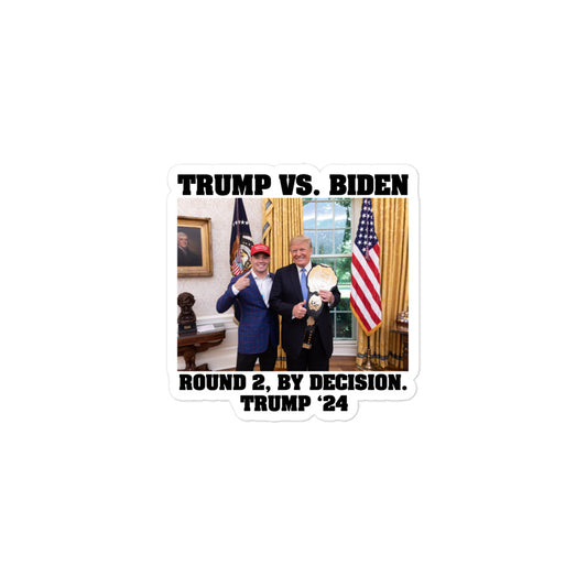 Trump Vs. Biden Stickers
