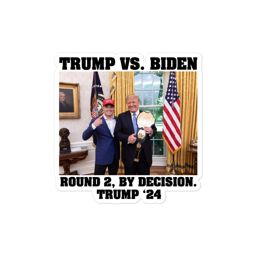 Trump Vs. Biden Stickers