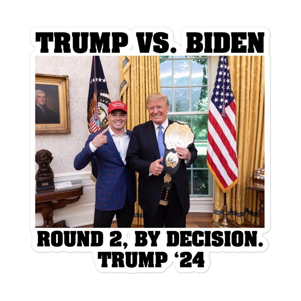 Trump Vs. Biden Stickers