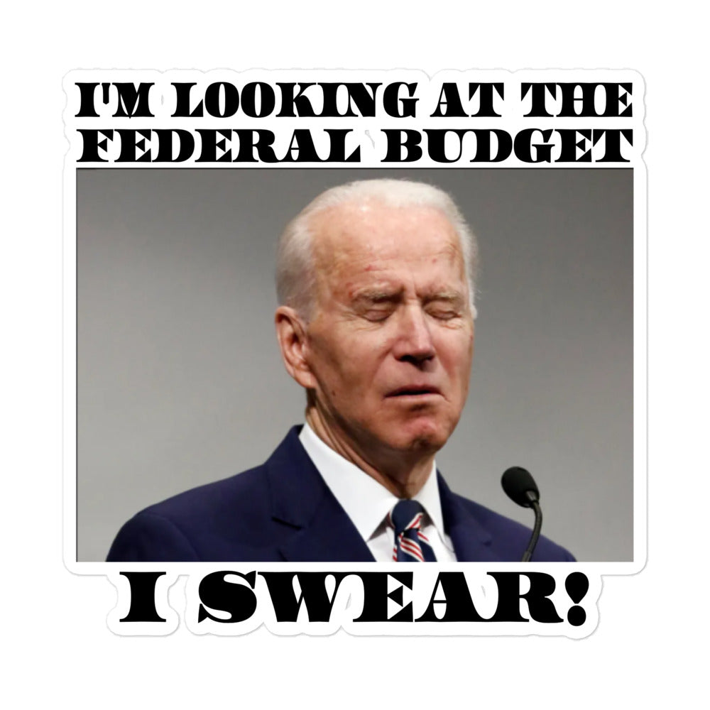 Federal Budget Sticker